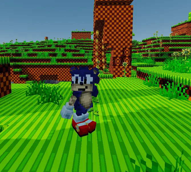 Minecraft CPM Model - sonicamtkau by kingy - AshiraZone Catalog (Media 1)