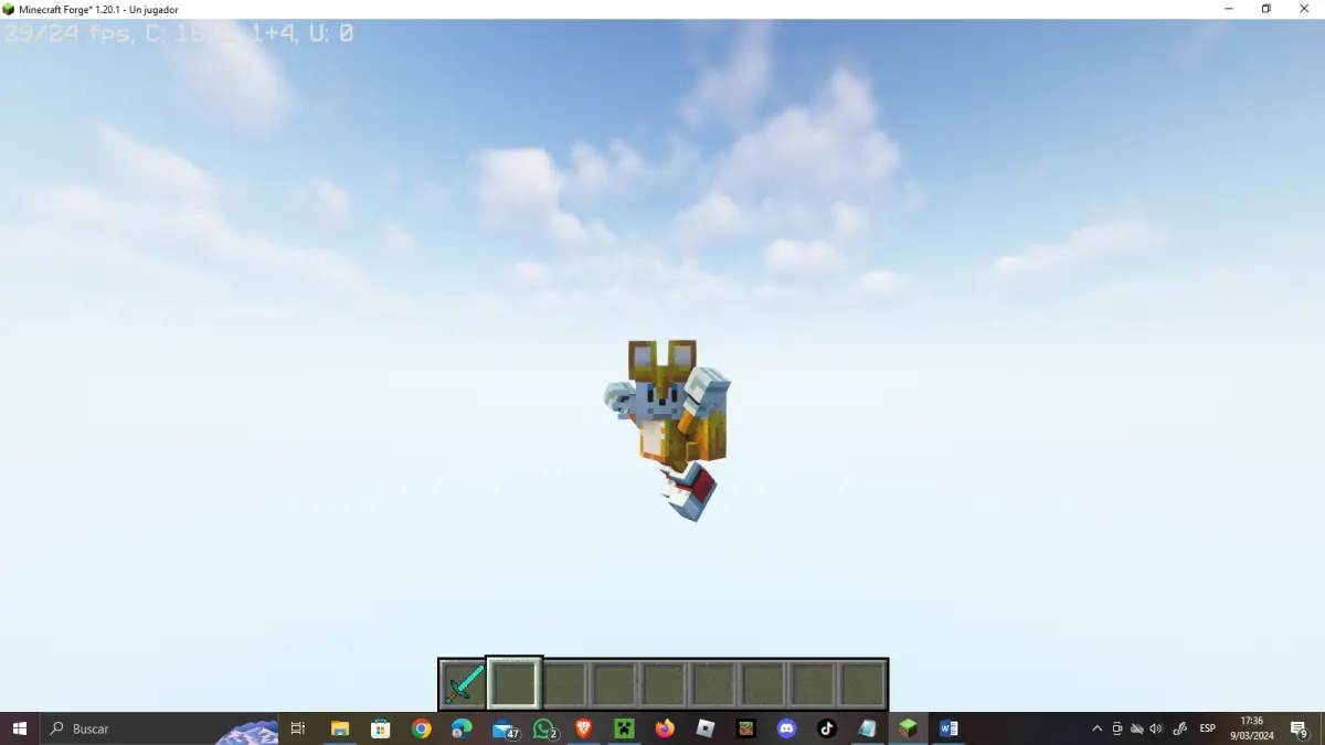 Minecraft CPM Model - DLC_Tails by Know - AshiraZone Catalog (Media 3)