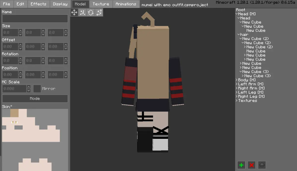 Minecraft CPM Model - mumei_with_emo_outfit by Otto Tannhauser - AshiraZone Catalog (Media 3) Minecraft CPM Model - mumei_with_emo_outfit by Otto Tannhauser - AshiraZone Catalog (Media 3)