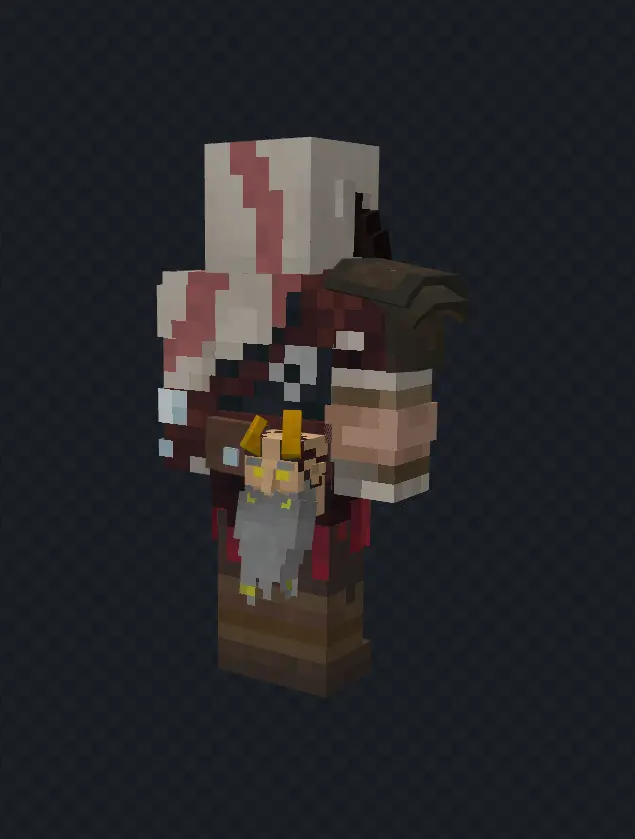 Minecraft CPM Model - kratos by SUPERCELL - AshiraZone Catalog (Media 2)