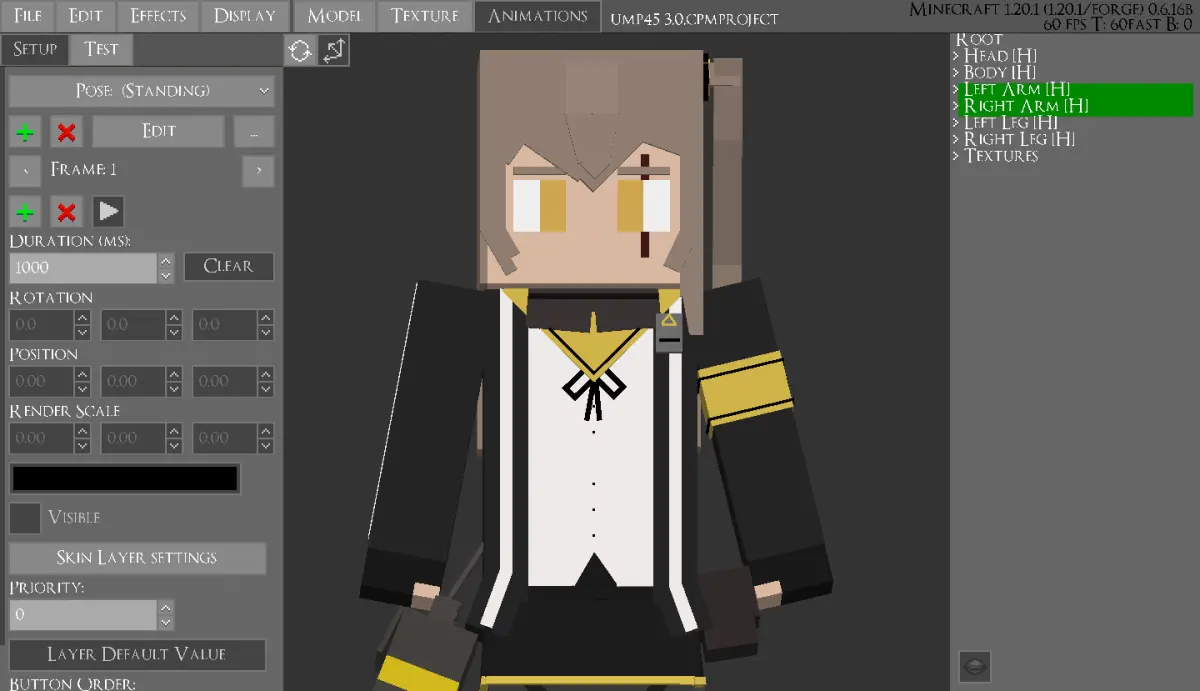 Minecraft CPM Model - ump45_3.0 by Otto Tannhauser - AshiraZone Catalog (Media 4)
