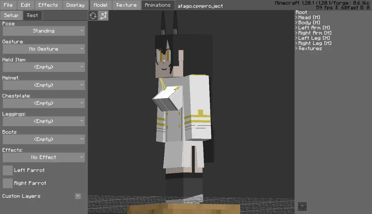 Minecraft CPM Model - atago by Otto Tannhauser - AshiraZone Catalog (Media 2)