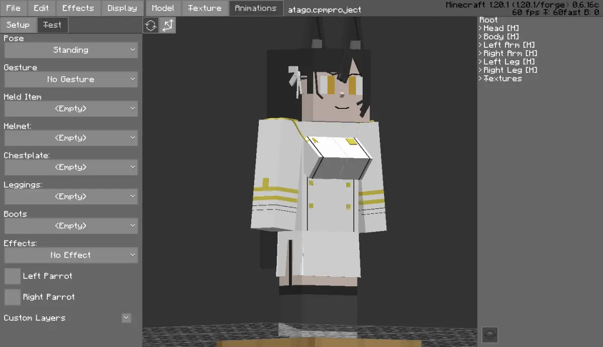 Minecraft CPM Model - atago by Otto Tannhauser - AshiraZone Catalog (Media 6)