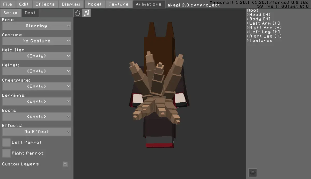 Minecraft CPM Model - akagi_2.0 by Otto Tannhauser - AshiraZone Catalog (Media 4)