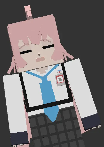 Minecraft CPM Model - Hoshino by Otto Tannhauser - AshiraZone Catalog (Media 7)