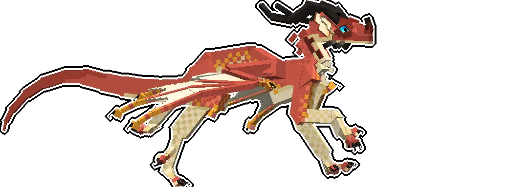 Minecraft CPM Model - dragon by Kittybit - AshiraZone Catalog (Media 2)