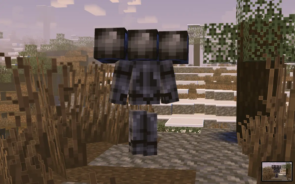 Minecraft CPM Model - witherbrine by SonicSteve - AshiraZone Catalog (Media 1)