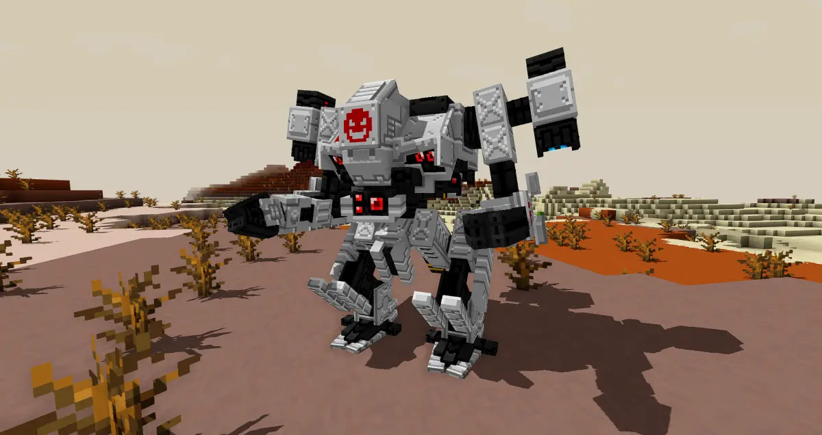 Minecraft CPM Model - CPM-004-Dog_Of_Warmachine by AeAshiraEX (นายเอ นอนน้อย) - AshiraZone Catalog (Media 2)