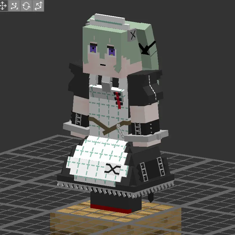 Minecraft CPM Model - corin_wickes by Otto Tannhauser - AshiraZone Catalog (Media 2)