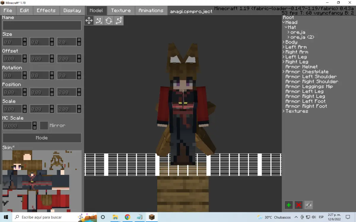 Minecraft CPM Model - amagi by Otto Tannhauser - AshiraZone Catalog (Media 1)