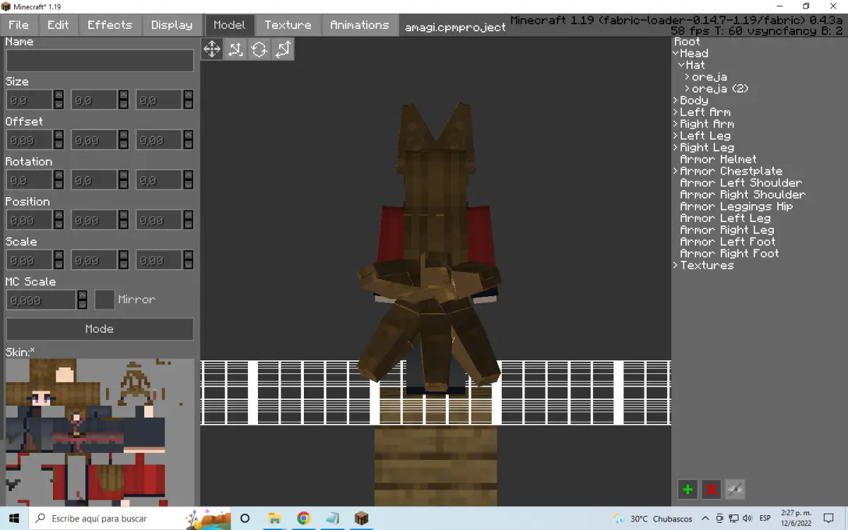 Minecraft CPM Model - amagi by Otto Tannhauser - AshiraZone Catalog (Media 2)