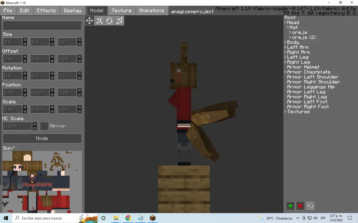 Minecraft CPM Model - amagi by Otto Tannhauser - AshiraZone Catalog (Media 3)