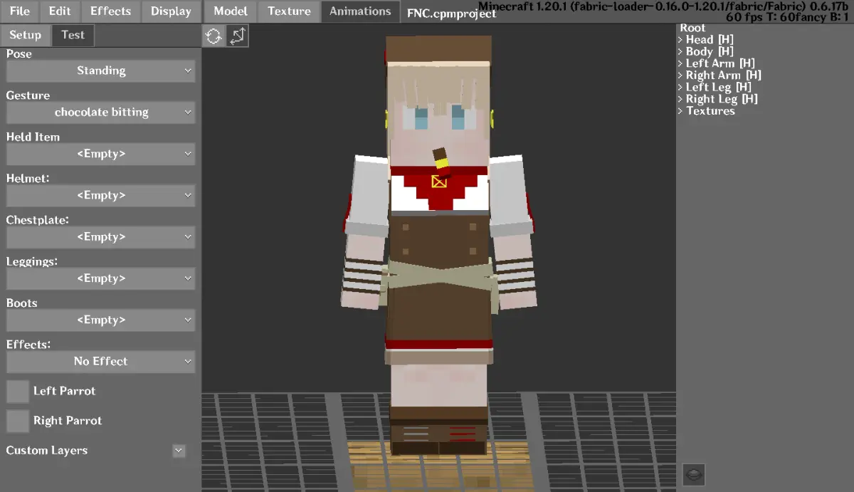 Minecraft CPM Model - FNC by Otto Tannhauser - AshiraZone Catalog (Media 3)