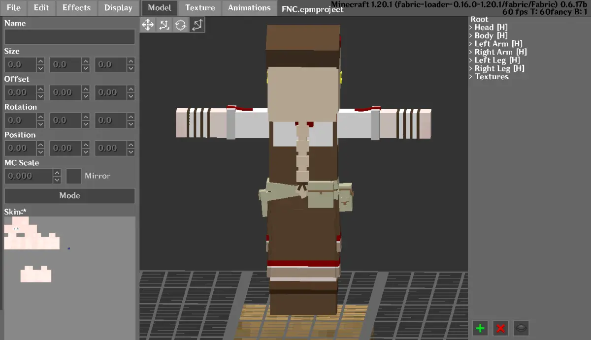 Minecraft CPM Model - FNC by Otto Tannhauser - AshiraZone Catalog (Media 6)