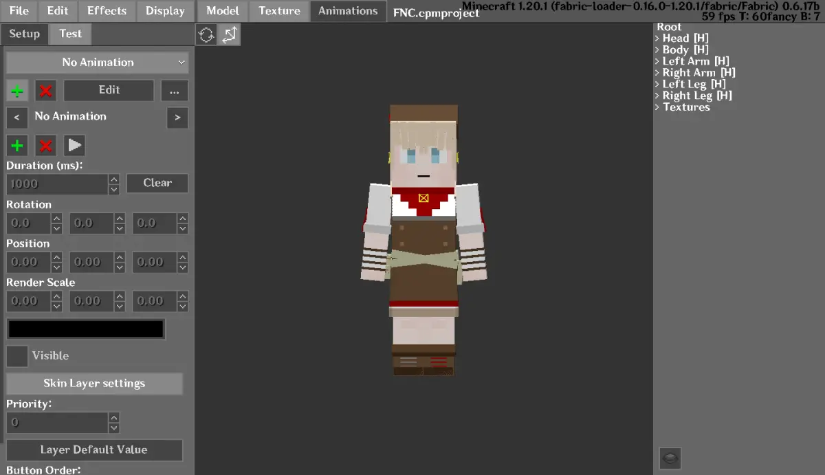 Minecraft CPM Model - FNC by Otto Tannhauser - AshiraZone Catalog (Media 7)