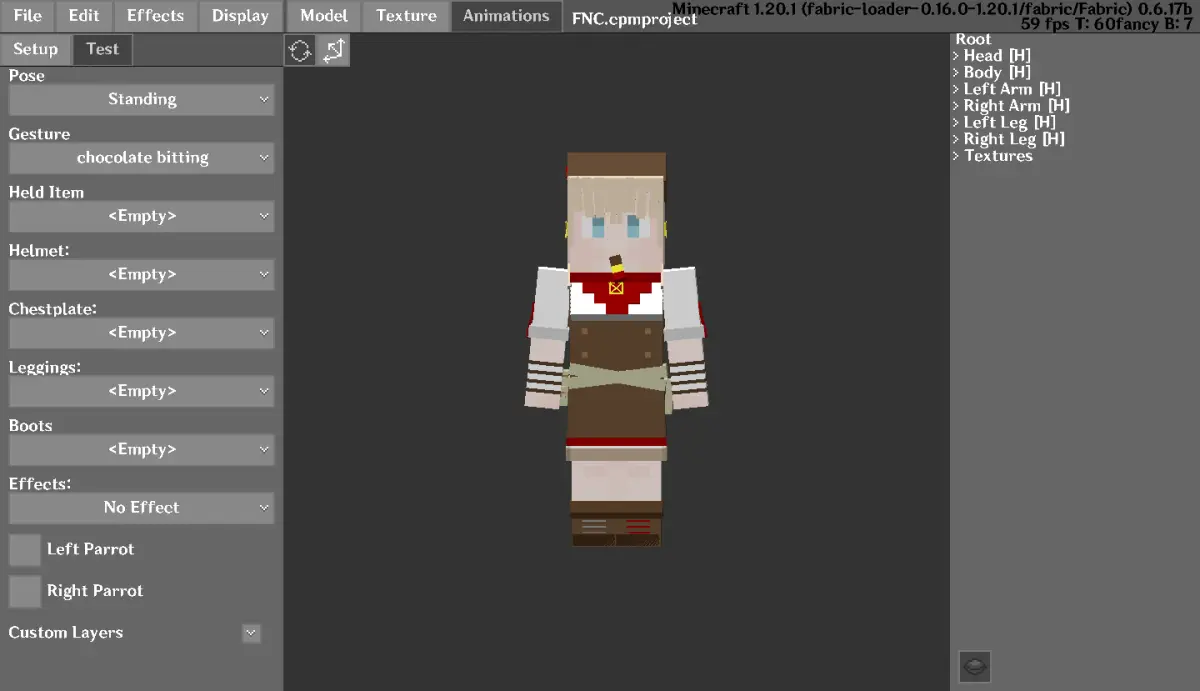 Minecraft CPM Model - FNC by Otto Tannhauser - AshiraZone Catalog (Media 8)