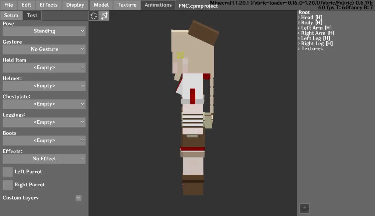 Minecraft CPM Model - FNC by Otto Tannhauser - AshiraZone Catalog (Media 13)