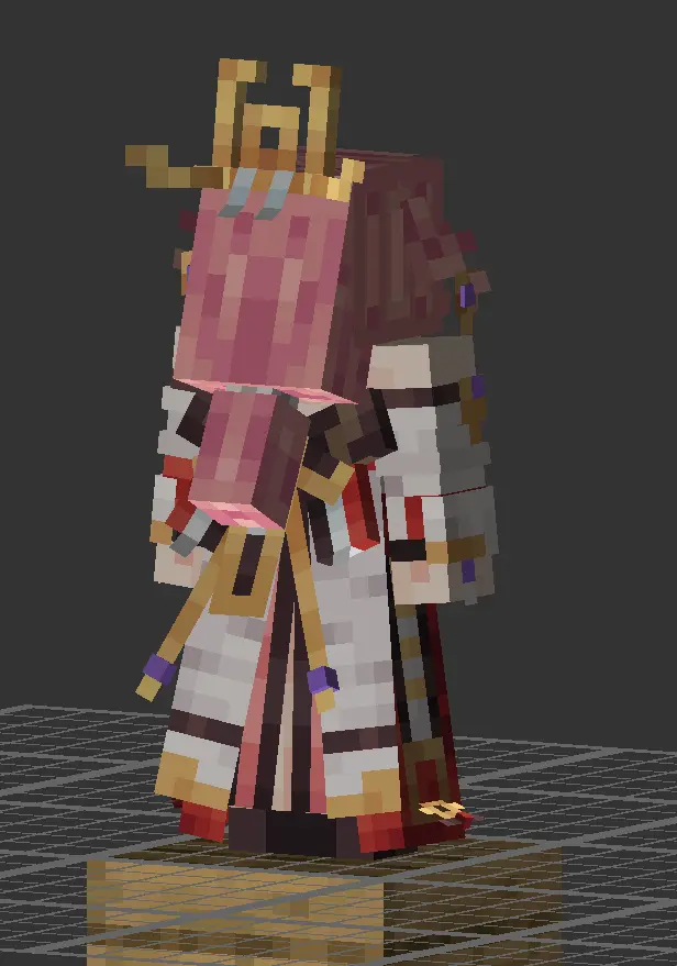 Minecraft CPM Model - Yae_Miko by Mio - AshiraZone Catalog (Media 2)