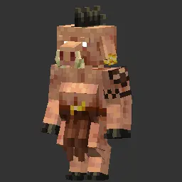 Minecraft CPM Model - Wide_Piglin by Azzarg - AshiraZone Catalog (Media 2)