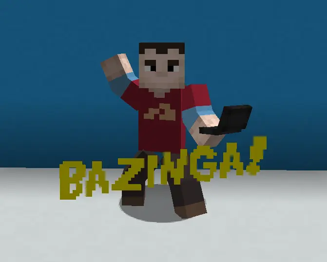 Minecraft CPM Model - sheldon by Psychpsyo - AshiraZone Catalog (Media 2)