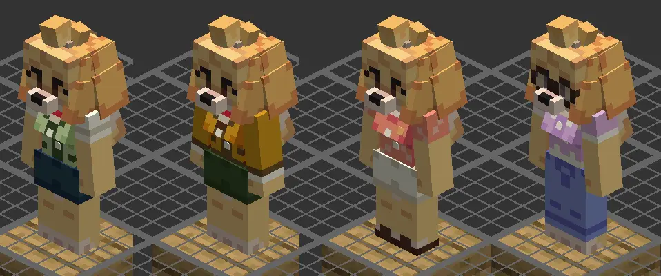 Minecraft CPM Model - isabelle2 by Danielone - AshiraZone Catalog (Media 3)