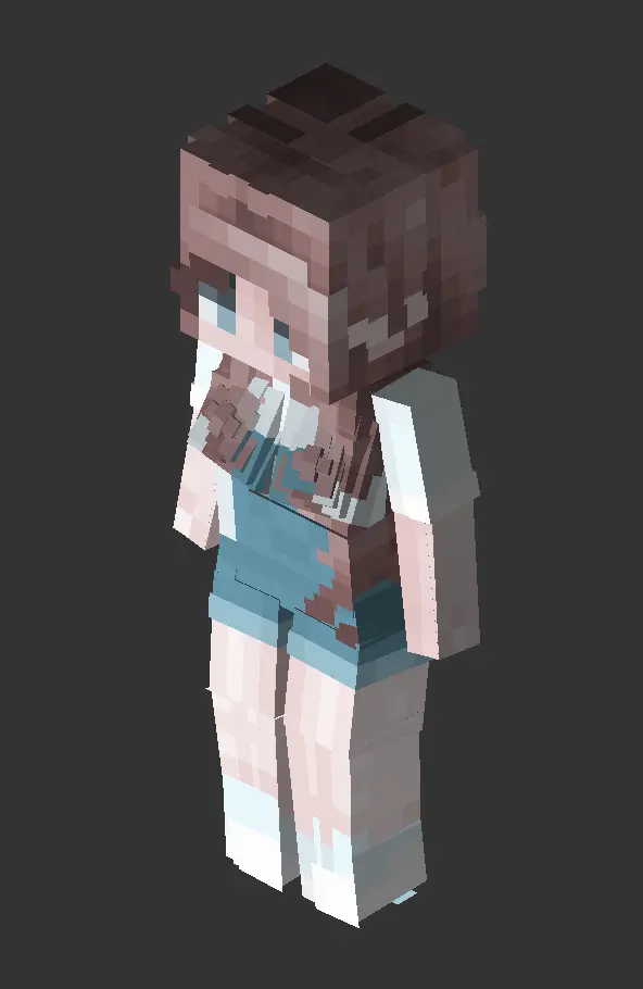 Minecraft CPM Model - AdvancedFemaleV2 by Aiyr - AshiraZone Catalog (Media 2)