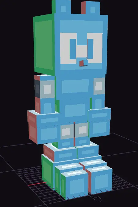 Minecraft CPM Model - PKS_Masc_Mobian_Template by kanye west - AshiraZone Catalog (Media 2)