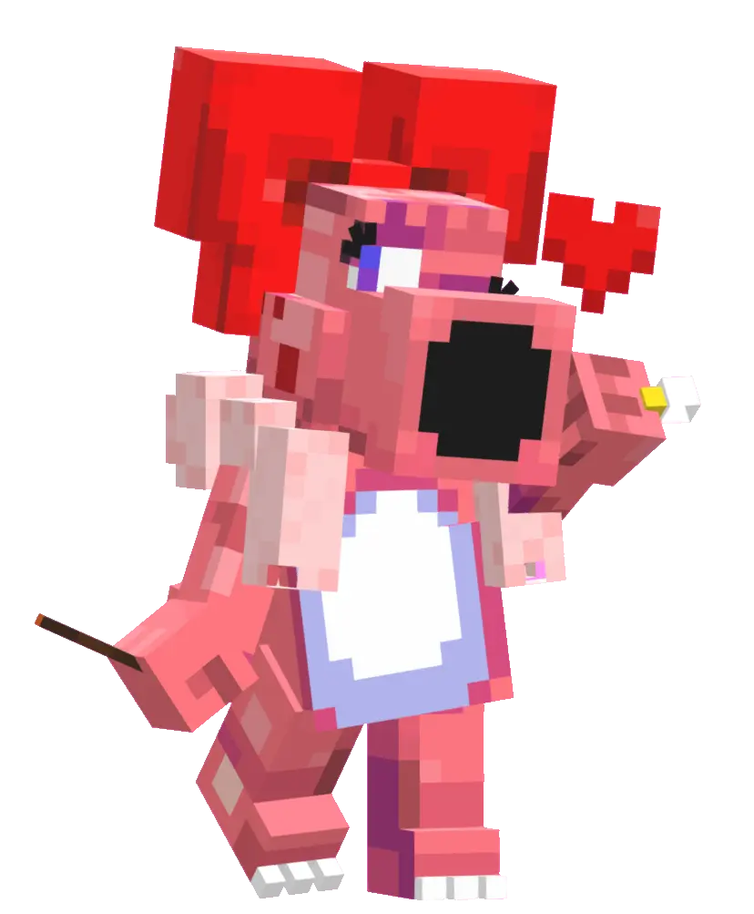 Minecraft CPM Model - Birdo by SerHan-Solo - AshiraZone Catalog (Media 2)
