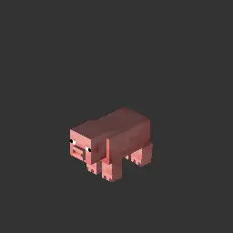 Minecraft CPM Model - Pig by mario638 - AshiraZone Catalog (Media 2)