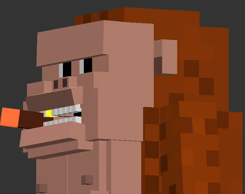 Minecraft CPM Model - Thicc_Monkeh by DonSkuffy - AshiraZone Catalog (Media 2)