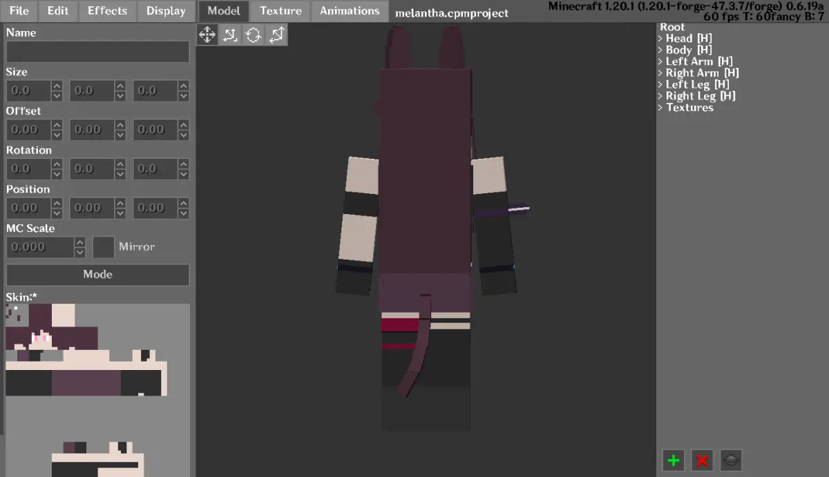 Minecraft CPM Model - melantha by Otto Tannhauser - AshiraZone Catalog (Media 2) Minecraft CPM Model - melantha by Otto Tannhauser - AshiraZone Catalog (Media 2)