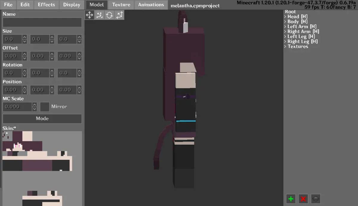 Minecraft CPM Model - melantha by Otto Tannhauser - AshiraZone Catalog (Media 3) Minecraft CPM Model - melantha by Otto Tannhauser - AshiraZone Catalog (Media 3)
