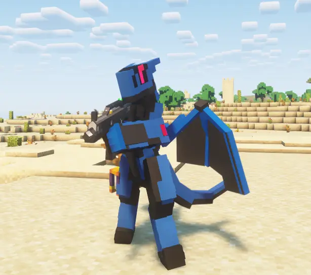 Minecraft CPM Model - Thermos_SynthDragon_with_DrewsAnim_Finale by Thermo - AshiraZone Catalog (Media 2)