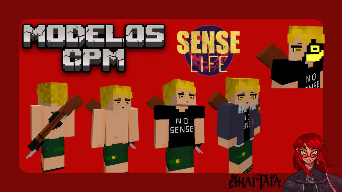Minecraft CPM Model - Noah by Fage (Tata) - AshiraZone Catalog (Media 1)
