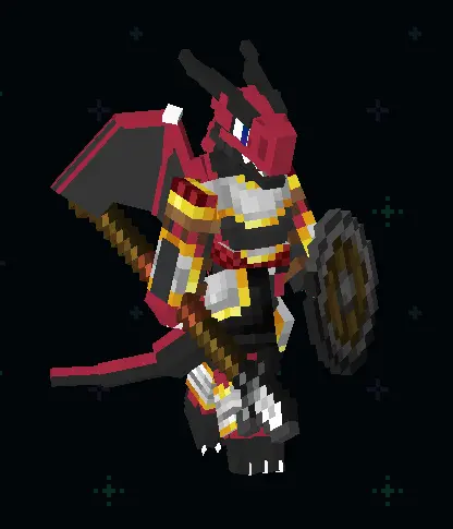 Minecraft CPM Model - Anthro_Dragon_-_Ray2 by Thermo - AshiraZone Catalog (Media 2)