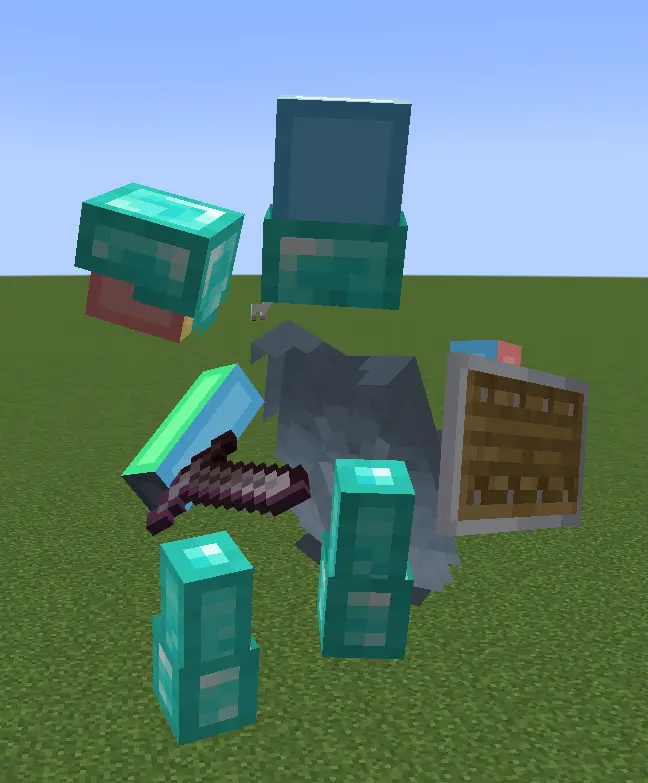 Minecraft CPM Model - TestArmature by red - AshiraZone Catalog (Media 2)