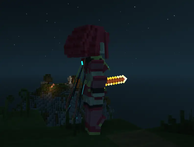 Minecraft CPM Model - PyraHomura by Zonian - AshiraZone Catalog (Media 3)