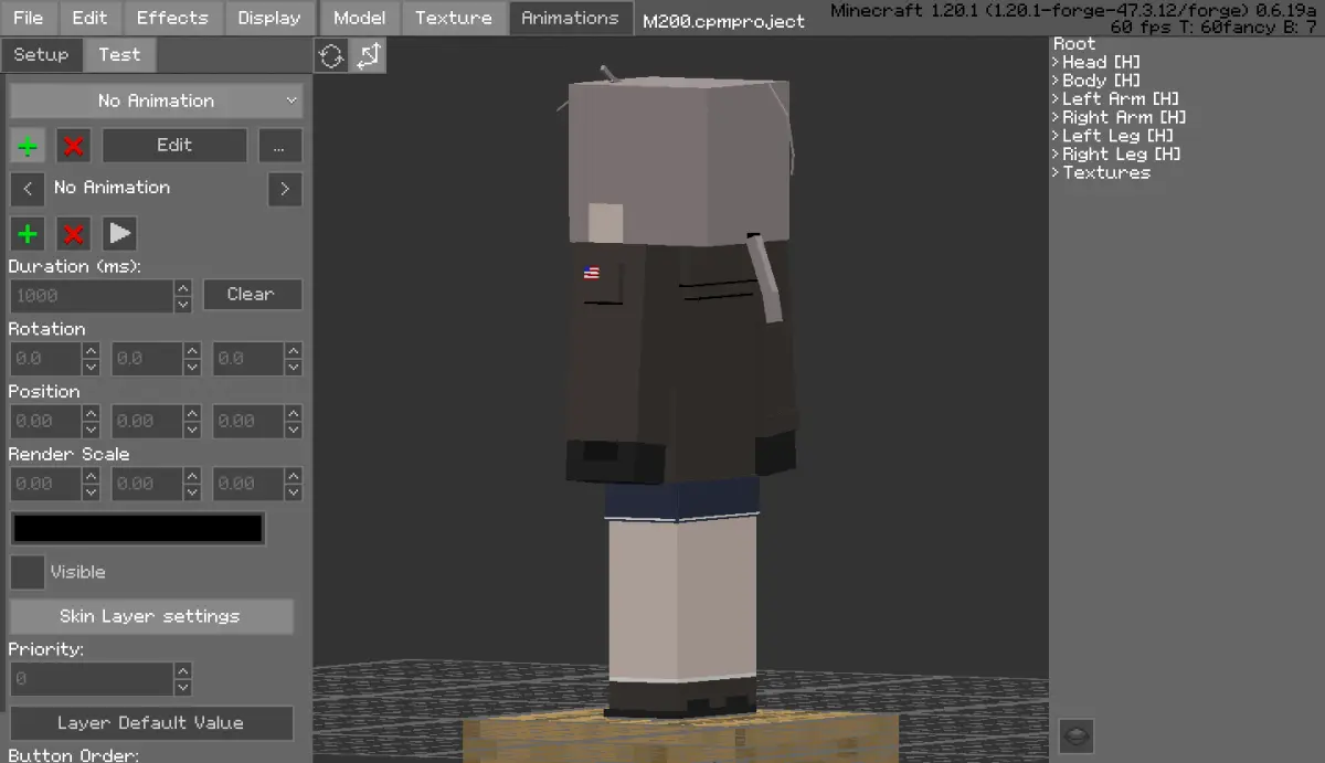 Minecraft CPM Model - M200 by Otto Tannhauser - AshiraZone Catalog (Media 3)