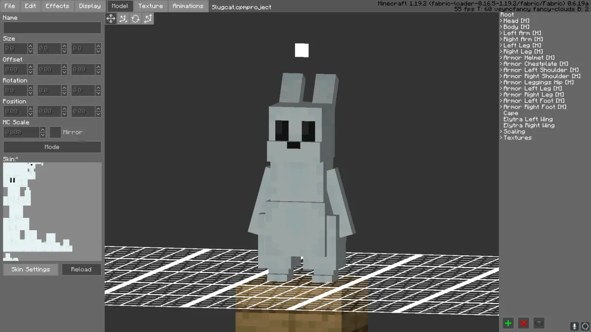 Minecraft CPM Model - Slugcats by pest - AshiraZone Catalog (Media 5)