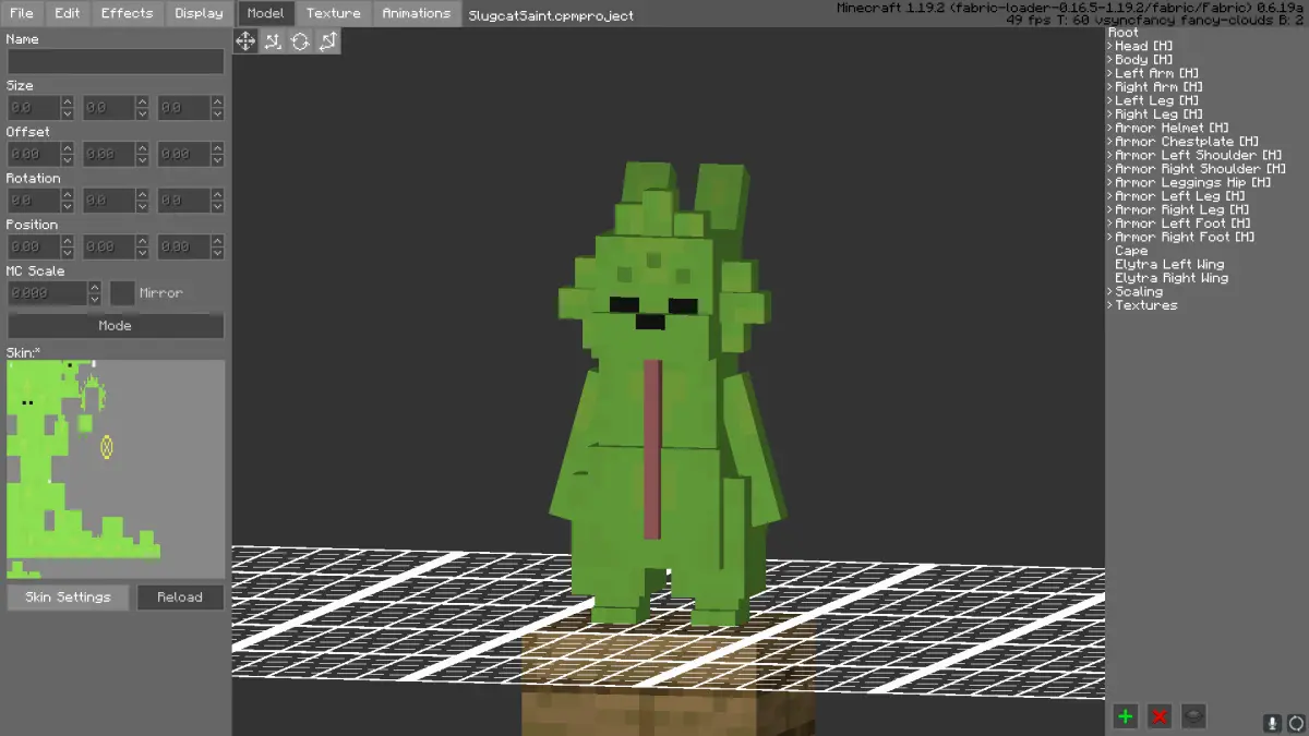Minecraft CPM Model - Slugcats by pest - AshiraZone Catalog (Media 6)