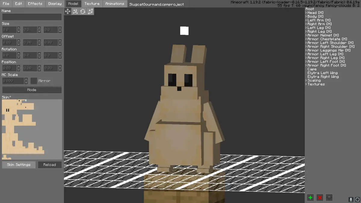 Minecraft CPM Model - Slugcats by pest - AshiraZone Catalog (Media 7)