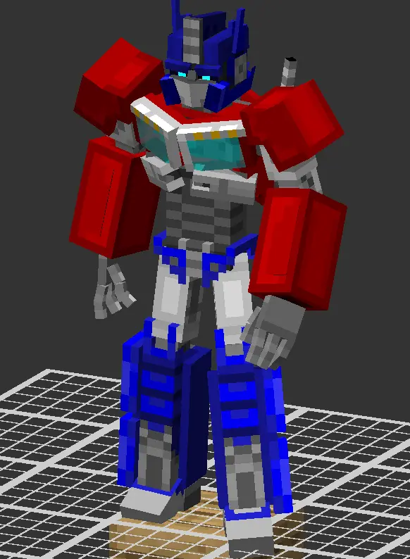 Minecraft CPM Model - optimus3 by ɛ⨀)⟪ʙʀɛɴpoker⟪««⫷ - AshiraZone Catalog (Media 1)