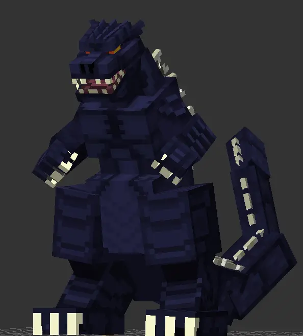 Minecraft CPM Model - gojira by ɛ⨀)⟪ʙʀɛɴpoker⟪««⫷ - AshiraZone Catalog (Media 1)
