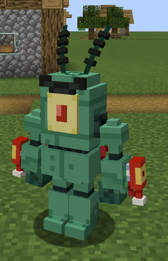 Minecraft CPM Model - Mecha-Plankton by EatMoPizza - AshiraZone Catalog (Media 3)