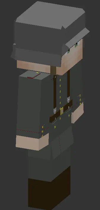 Minecraft CPM Model - ww1_german_soldier by Otto Tannhauser - AshiraZone Catalog (Media 3)