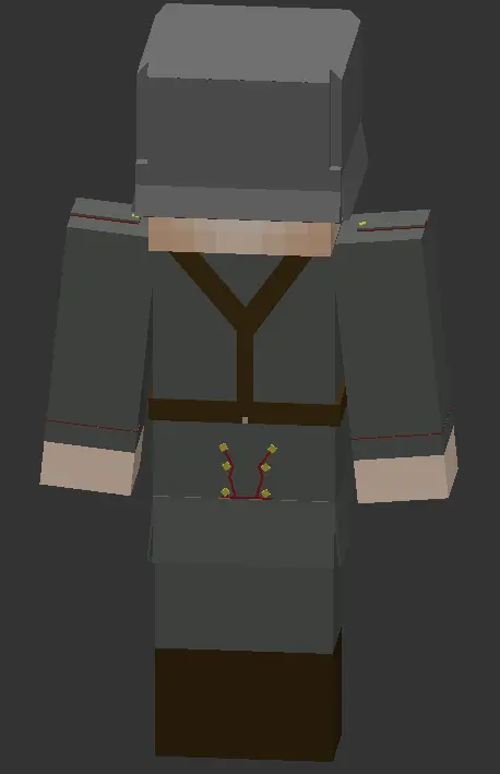 Minecraft CPM Model - ww1_german_soldier by Otto Tannhauser - AshiraZone Catalog (Media 4)
