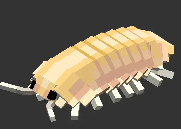 Minecraft CPM Model - Isopod by Azzarg - AshiraZone Catalog (Media 2)