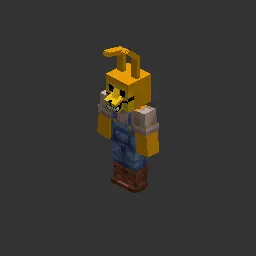 Minecraft CPM Model - coelho_dourado_de_roupa by -- - AshiraZone Catalog (Media 3)