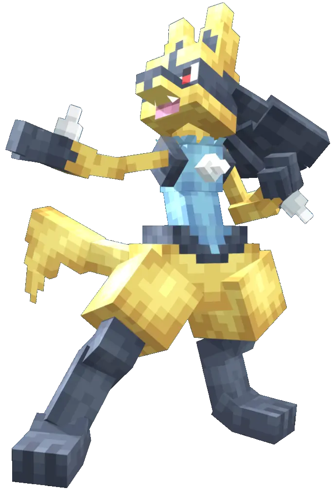 Minecraft CPM Model - Lucario by SerHan-Solo - AshiraZone Catalog (Media 2)