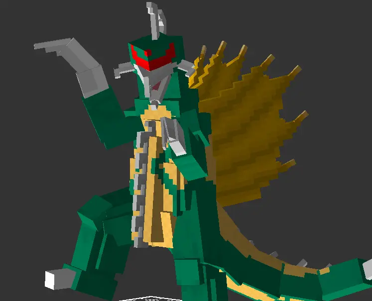 Minecraft CPM Model - guidorah by ɛ⨀)⟪ʙʀɛɴpoker⟪««⫷ - AshiraZone Catalog (Media 2)